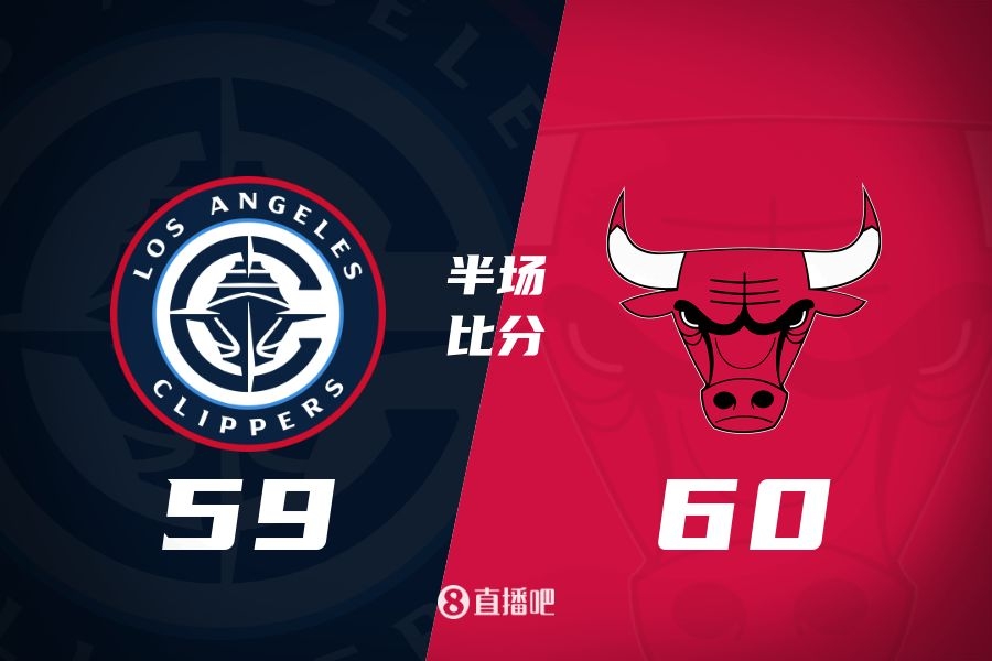 哈登僅得3分5失誤 小卡複出8分 科林斯16+8+3  快船半場59-60公牛